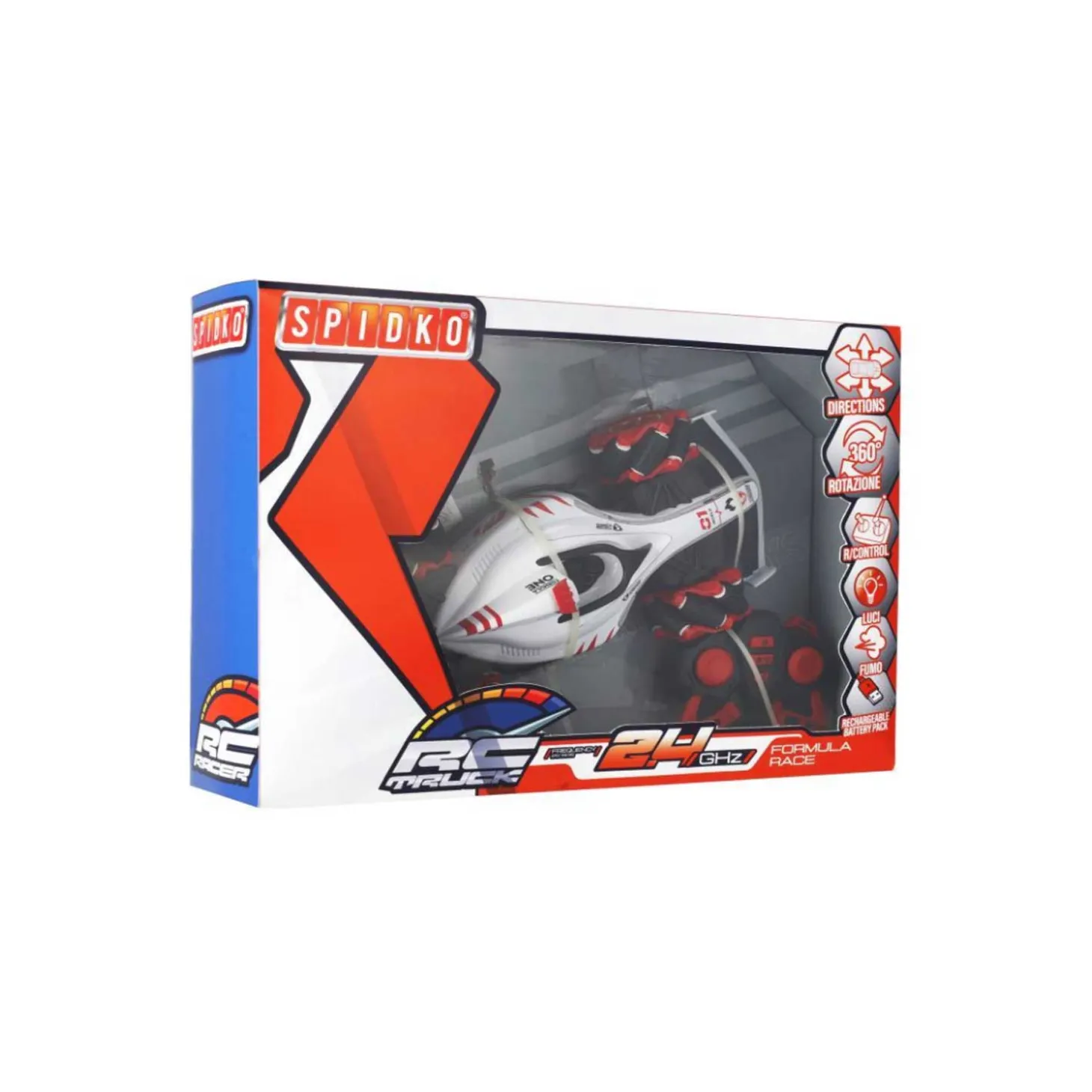 Auto Radiocomando Formula Con Fumo Led Ed Effetto Drift