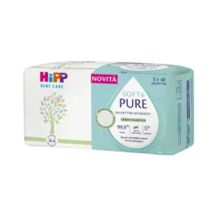 Baby Care Salviettine Soft&Pure 3X48 Pezzi