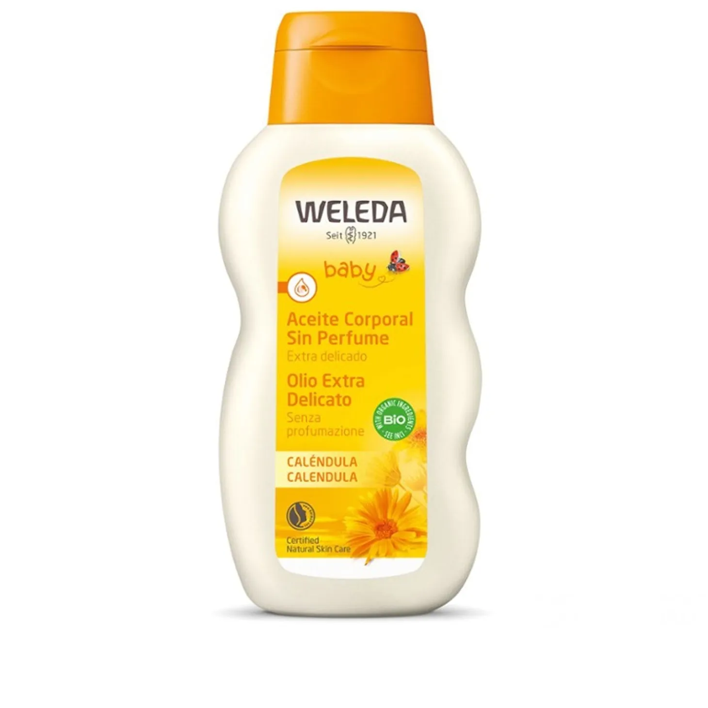 Baby Olio Extra Delicato alla Calendula senza profumazione