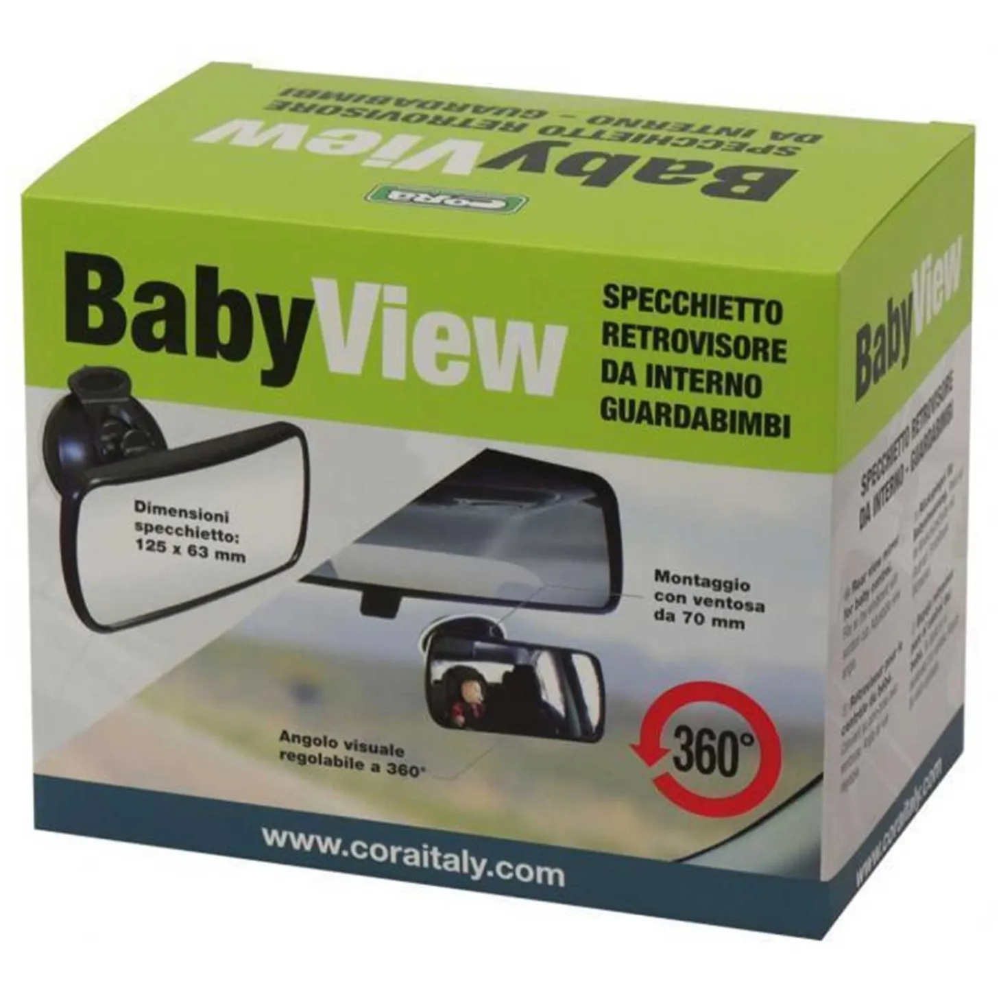 Baby View Specchietto Retrovisore Guarda imbi