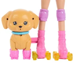 Barbie & Cucciolo Sui Pattini Blonde JMJ44