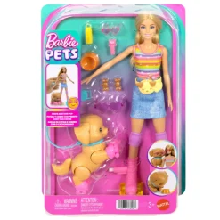 Barbie & Cucciolo Sui Pattini Blonde JMJ44