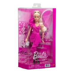 Barbie Fashionista Deluxe Style Bionda Vestito Fucsia JJN73