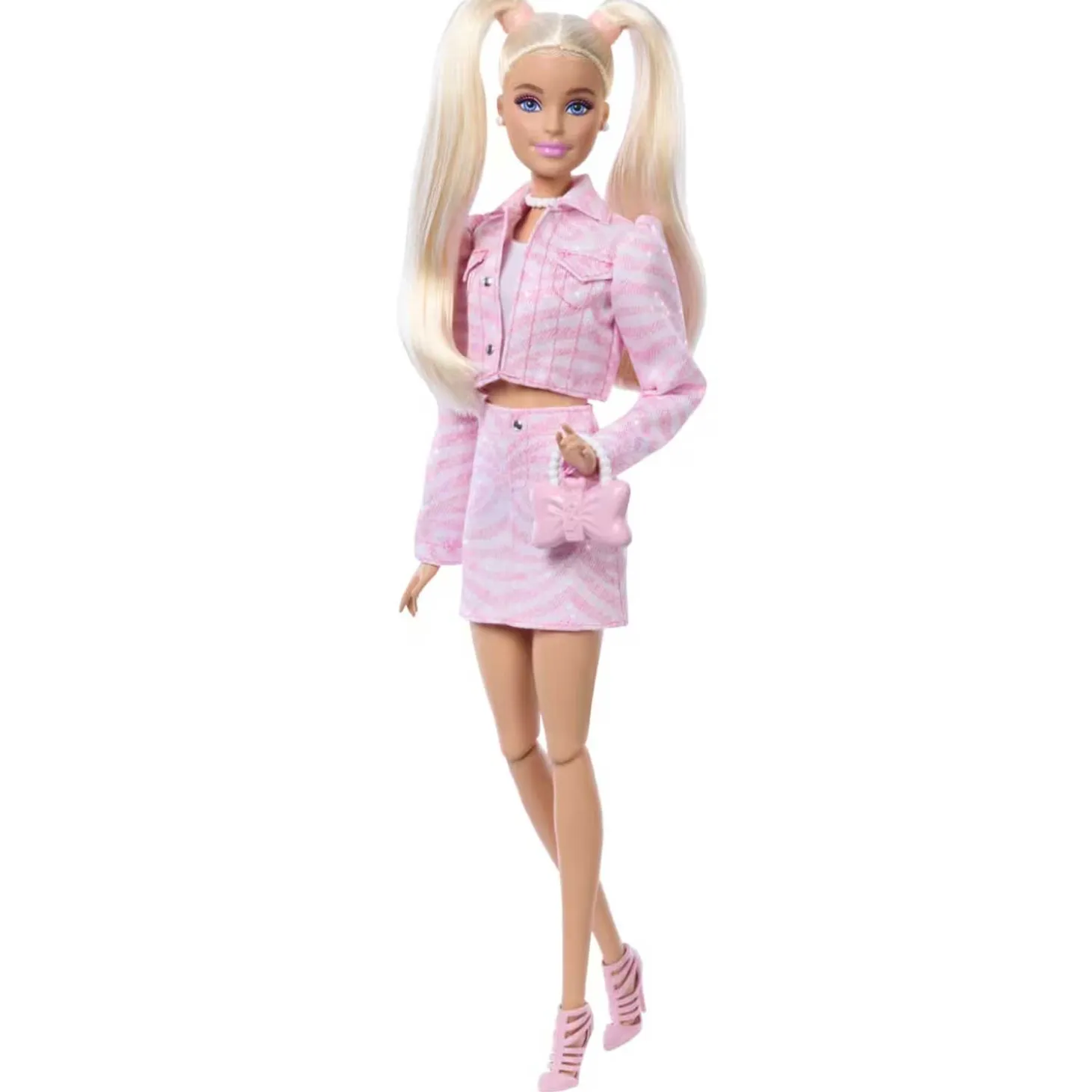 Barbie Fashionistas Deluxe Style Denim Rosa JJN69
