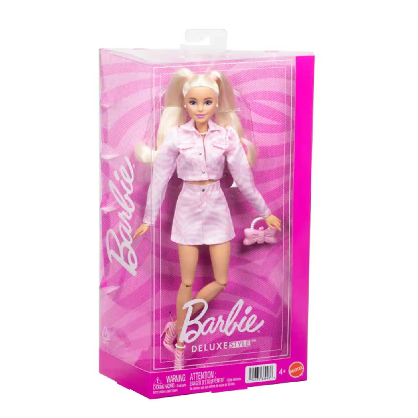 Barbie Fashionistas Deluxe Style Denim Rosa JJN69