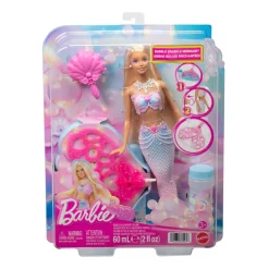 Barbie Sirena Magiche Bolle JLW56
