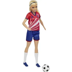 Barbie Sport: Calciatrice Bambola Bionda HCN17