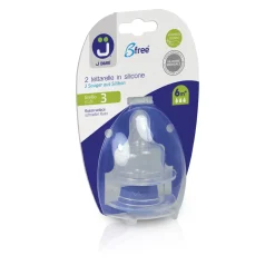 Bfree Tettarelle in Silicone per Classic e Super Glass 2pz