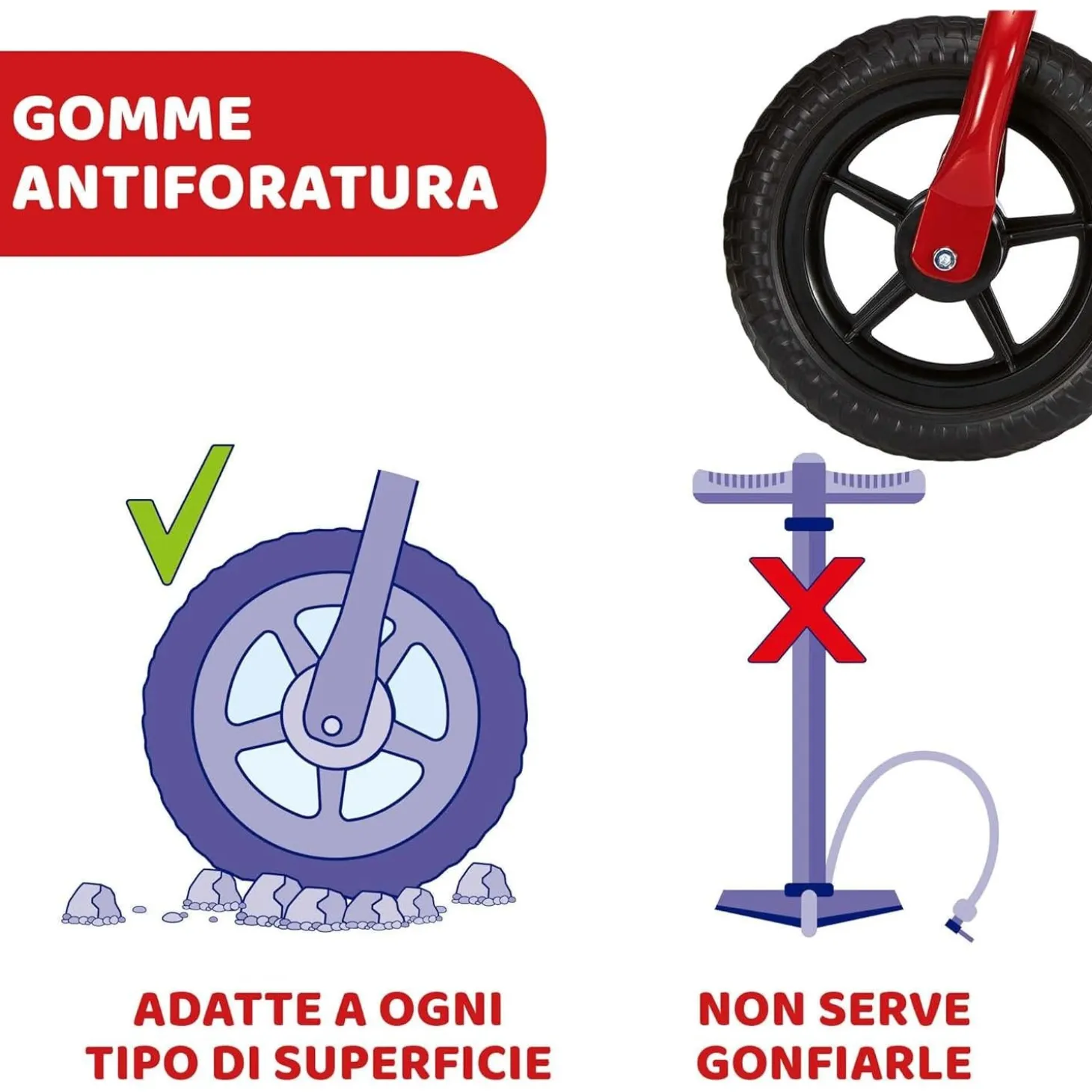 Bicicletta senza pedali Balance Bike
