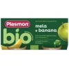 BIO Omogeneizzato Frutta Banana Mela: Confezione 2x80 gr