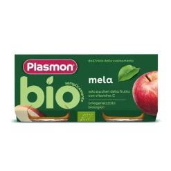 BIO Omogeneizzato Frutta Mela: Confezione 2x80 gr