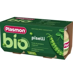 BIO Omogeneizzato Legumi Piselli: Confezione 2x80 gr