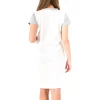 Camicia Da Parto Bicolor Mezza Manica Bianco