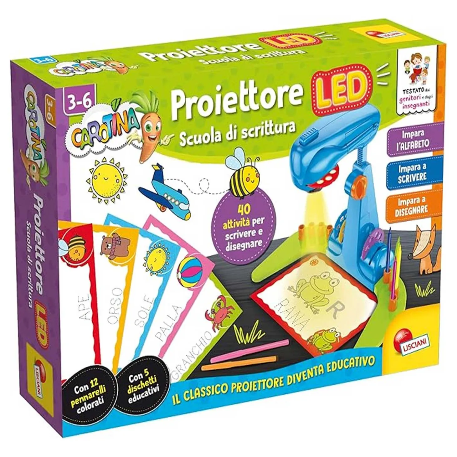 Carotina Proiettore Scuola Di Lettura E Scrittura