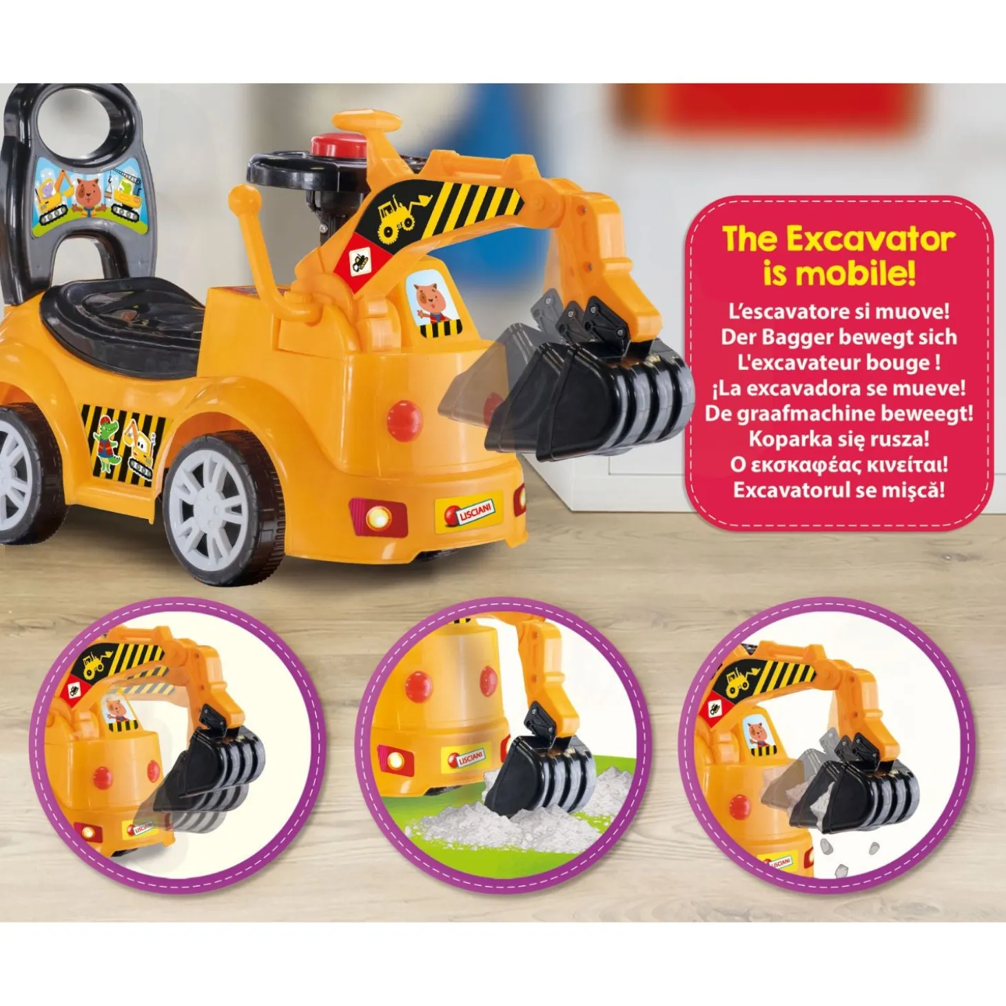 Carotina Ride On Bulldozer