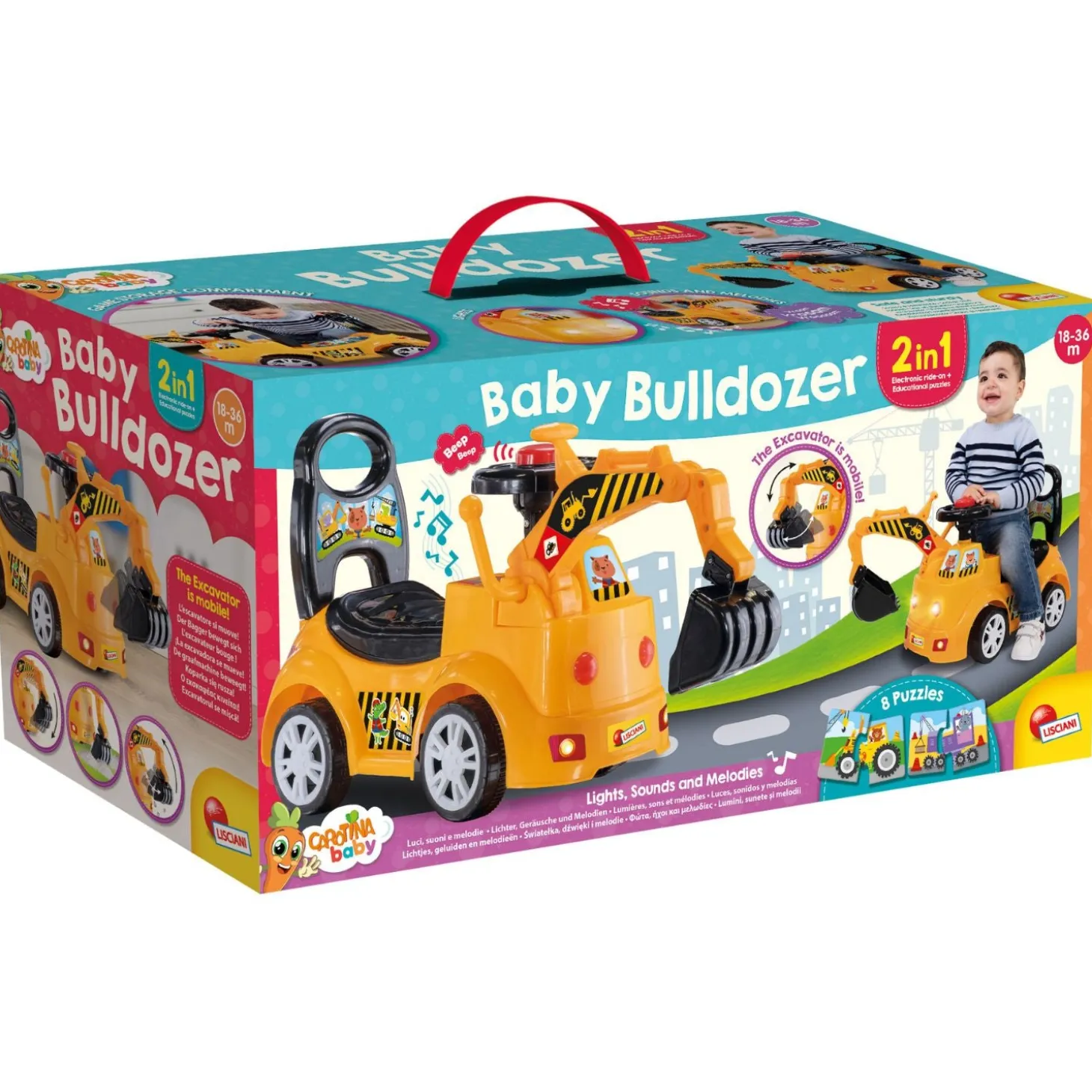 Carotina Ride On Bulldozer
