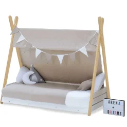 Casetta Montessori + Materasso + Tessile