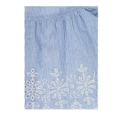 Completo Blusa e Gonna in Pizzo Sangallo Baby Bambina