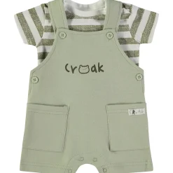 Completo Con Bretelle Kaki 160058