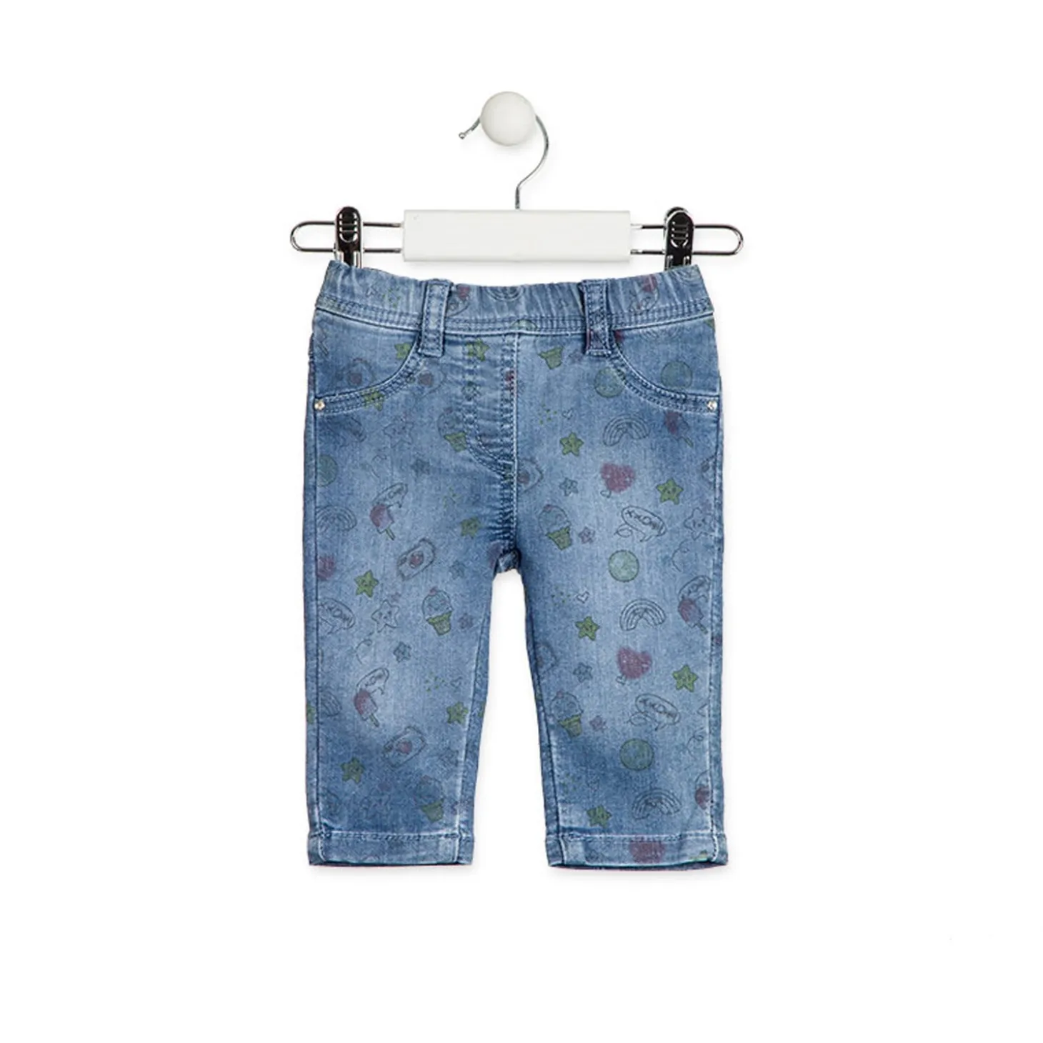 Completo Maglietta + Pantalone Stampato Baby Bambina