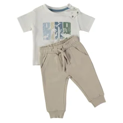 Completo 2 Pezzi Felpa Manica Corta + Pantalone 162009