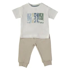 Completo 2 Pezzi Felpa Manica Corta + Pantalone 162009