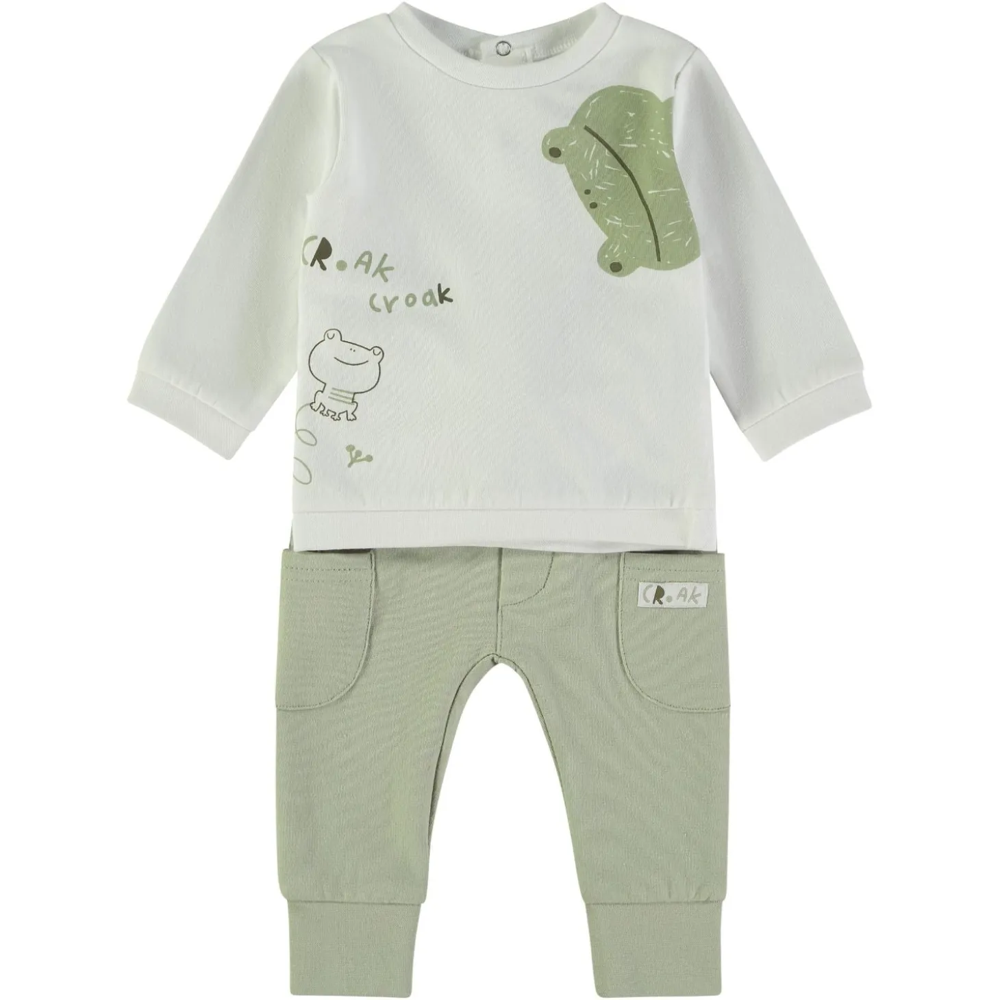 Completo 2 Pezzi Felpa + Pantaloni Kaki 160065