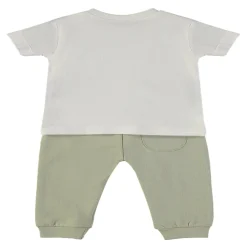 Completo 2 Pezzi Maglietta + Pantaloni Lunghi Kaki 160064