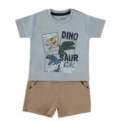 Completo 2 Pezzi T Shirt e Pantaloncino Dinosaur 162010
