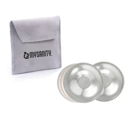Coppette Paracapezzoli In Argento Trilaminato.