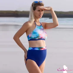 Costume Da Bagno Maternita Bikini Modello Galaxy