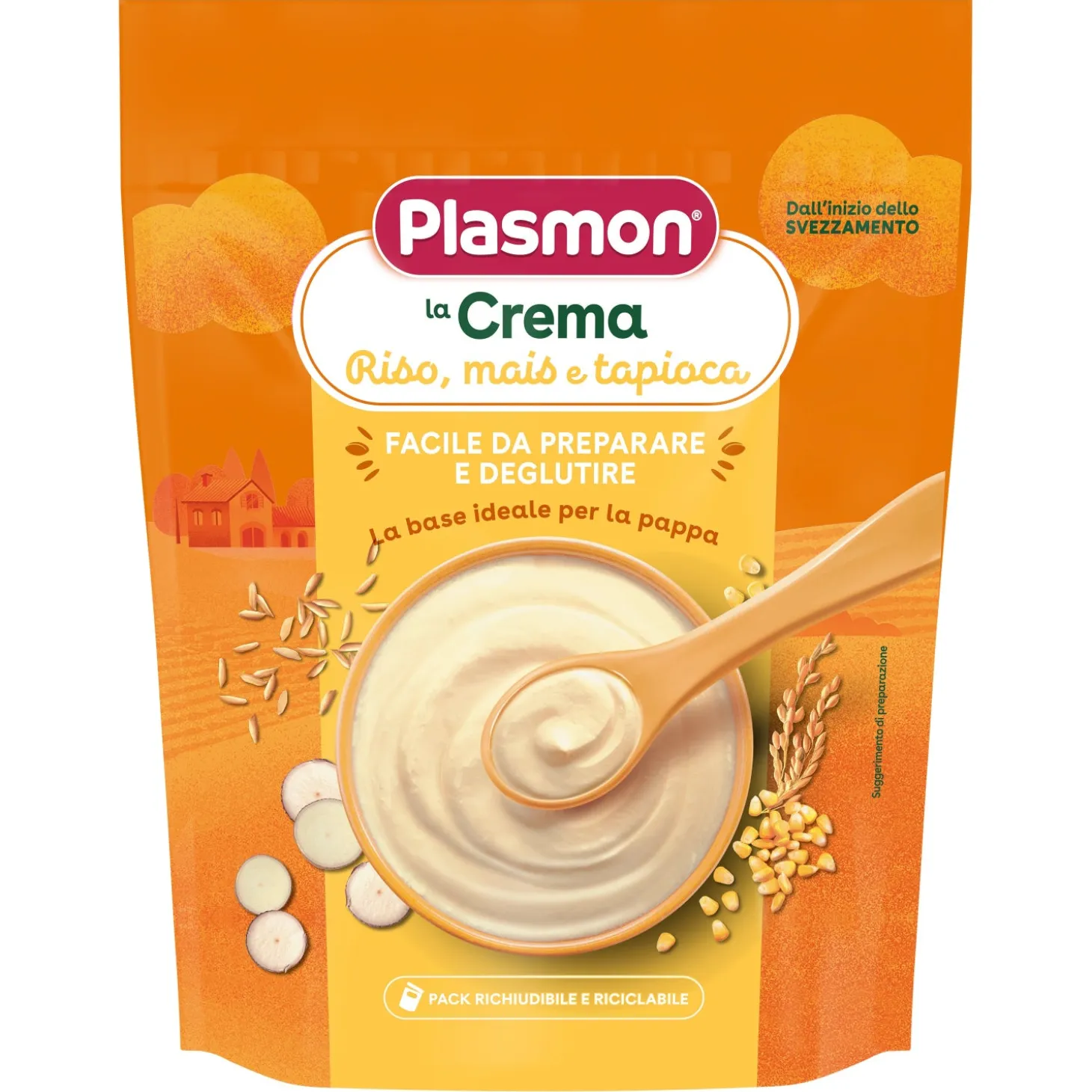 Crema Cereali Riso Mais Tapioca 200g