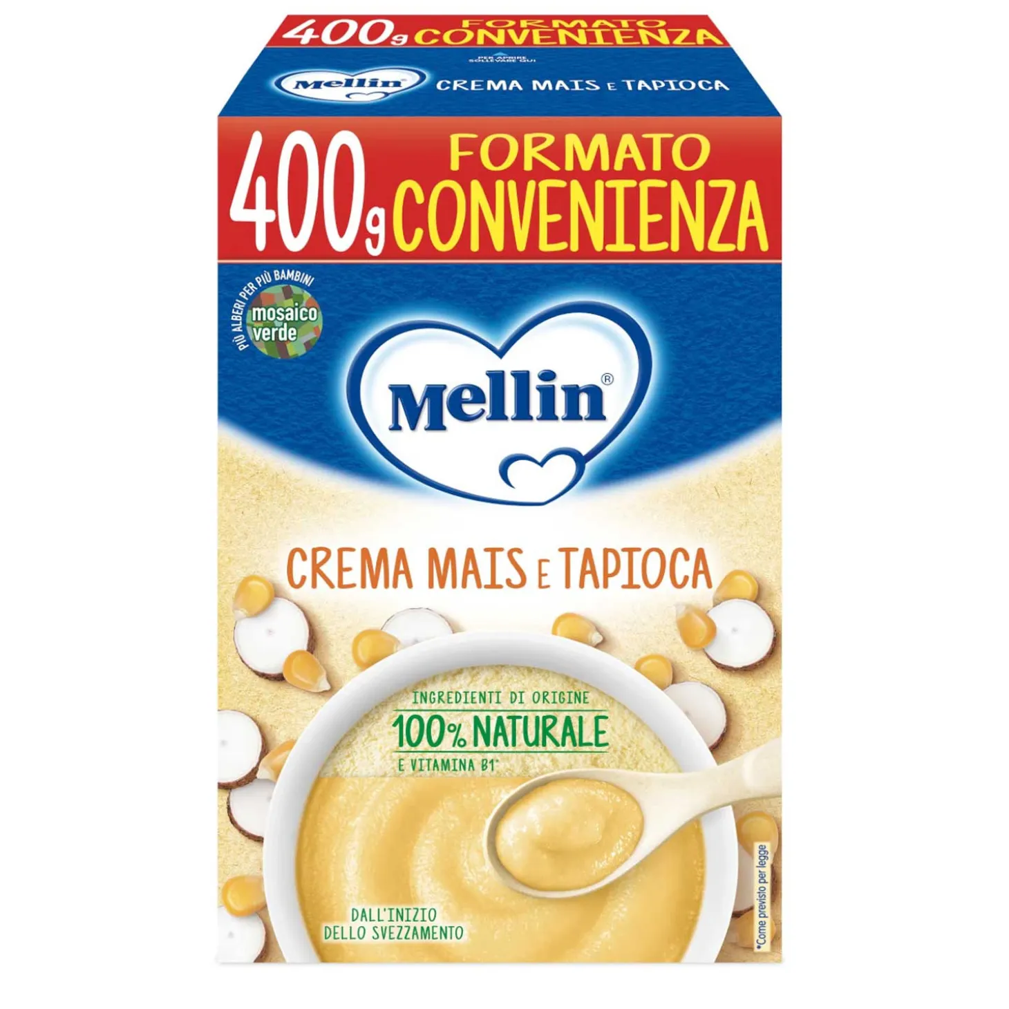 Crema Mais Tapioca: Confezione 400 gr