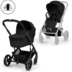 Cybex trio Balios S Lux Con Navicella Richiudibile E Cloud G3 Isize