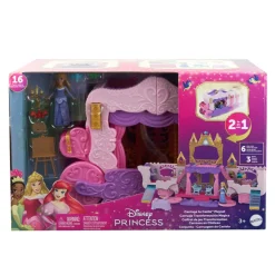 Disney Princess Playset 2in1: Castello Con Carrozza HWX17