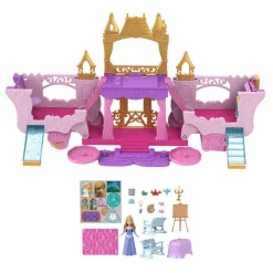 Disney Princess Playset 2in1: Castello Con Carrozza HWX17