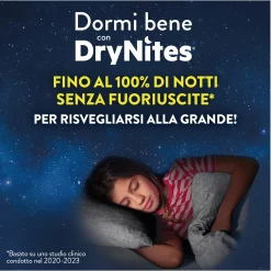 DryNites Mutandine per femmine taglia 4 7 (10 pz)