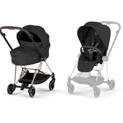 Duo Mios Comfort: Passeggino + Navicella Richiudibile