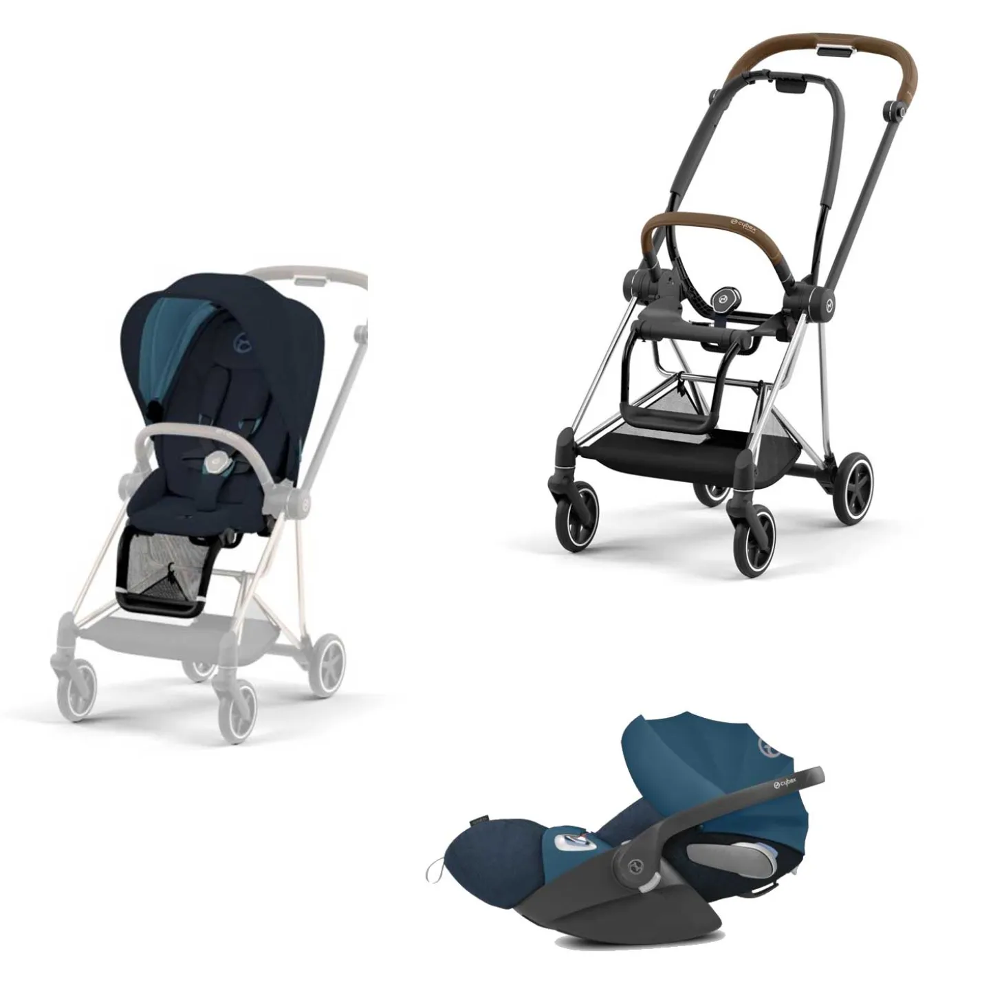 Duo Mios Con Seggiolino Auto Cloud Z ISize