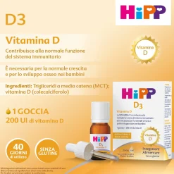 D3 Vitamina D Difese Immunitarie Bambini 5 ml