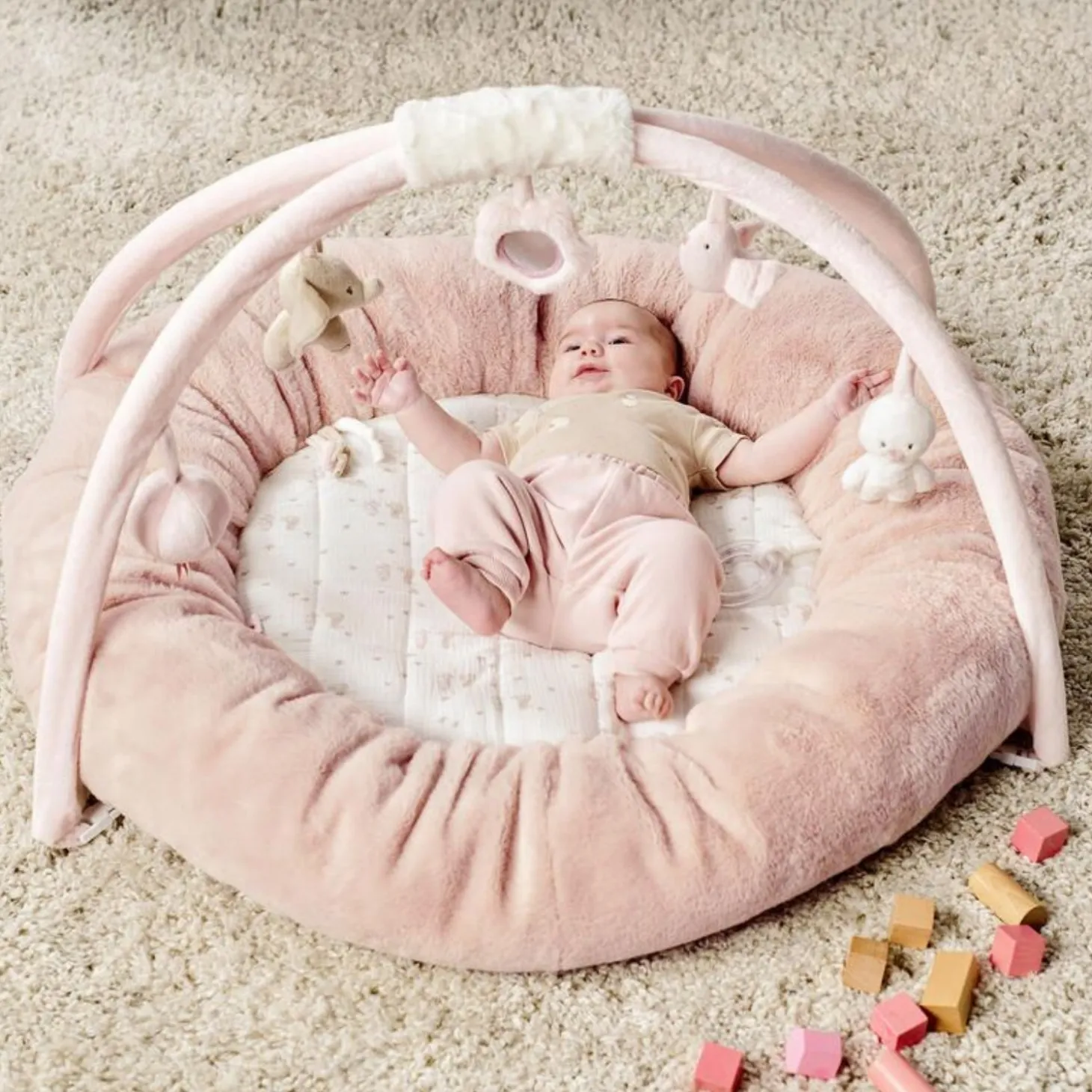 Fanfan Tappeto Pouf Attivita Con Archi Ps26 C