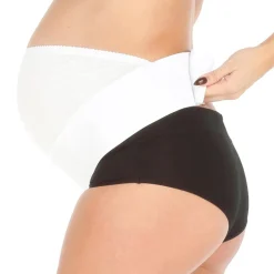Fascia Gravidanza Con Pancia Bianco
