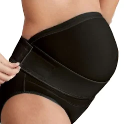 Fascia Gravidanza Con Pancia Nero
