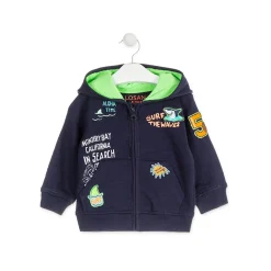 Felpa Blu Marino "Shark" Baby Bambino ULTIMA TAGLIA 3 6 MESI