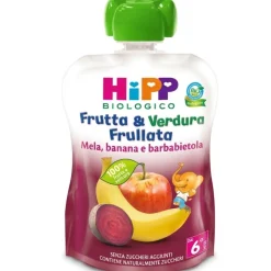 Frutta e Verdura Frullata Mela Banana E Barbabietola 90g