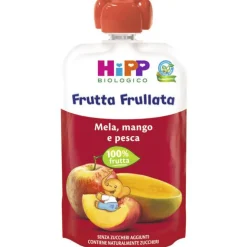Frutta Frullata Mela Mango Pesca: Confezione 90 gr