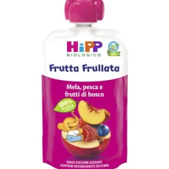 Frutta Frullata Mela Pesca Frutti Di Bosco: Confezione 90 gr