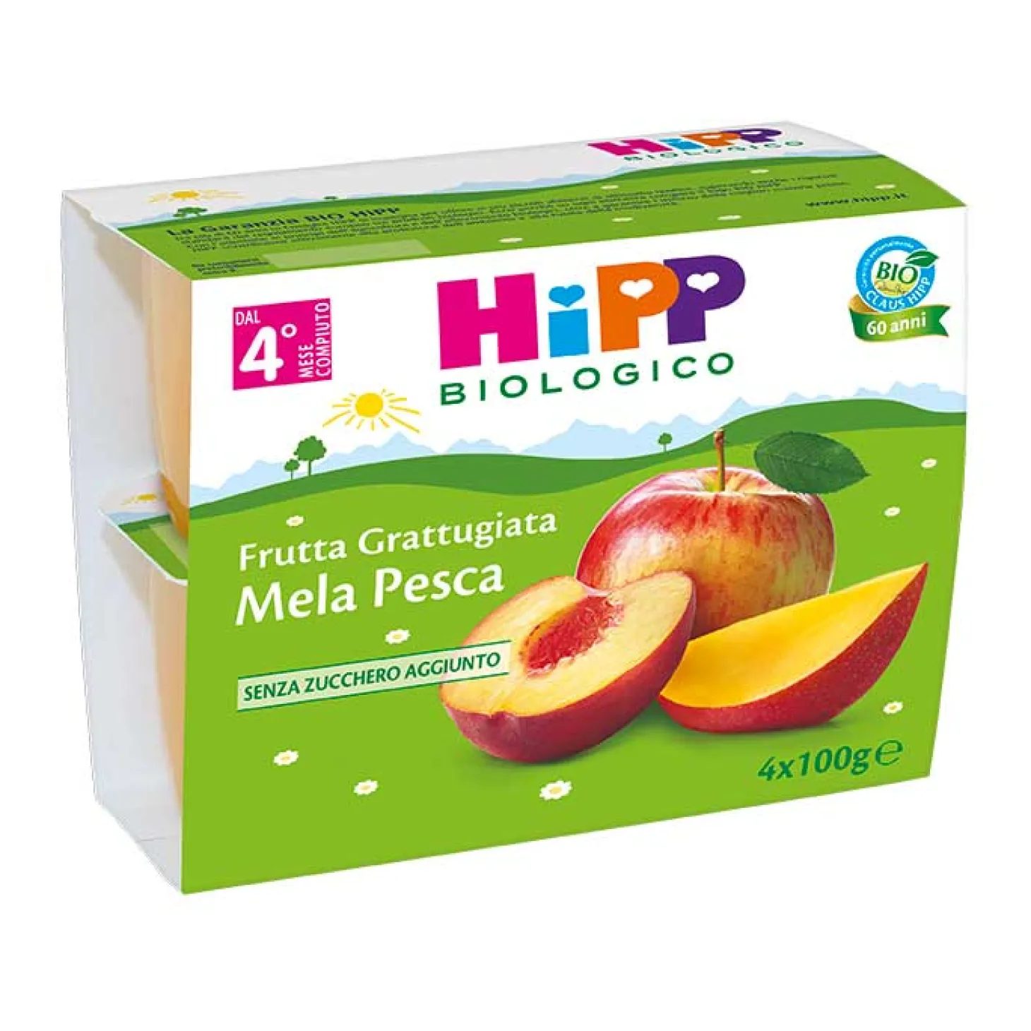 Frutta Grattugiata: Confezione 4x100 gr