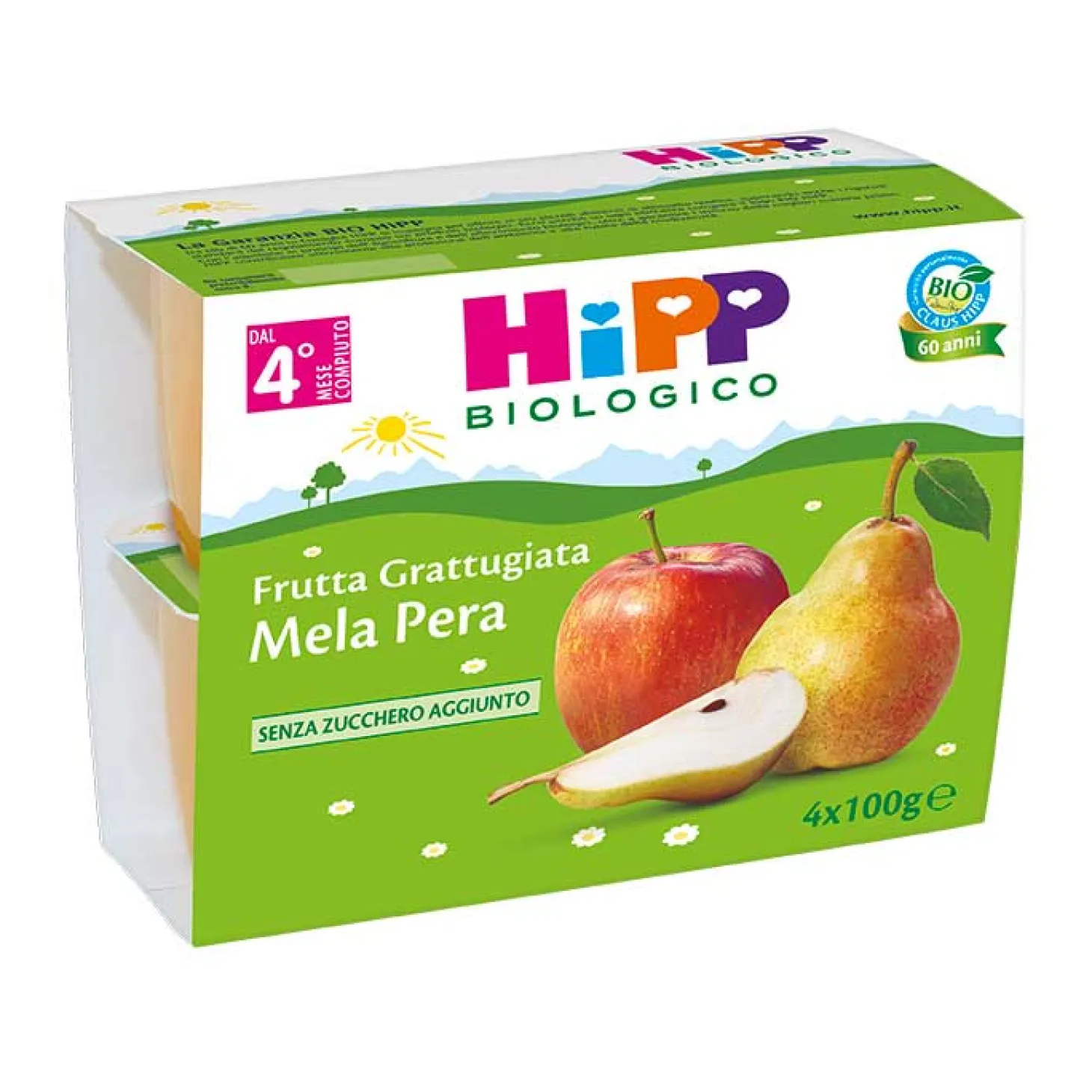 Frutta Grattugiata: Confezione 4x100 gr