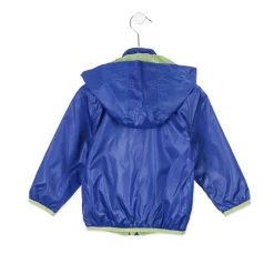 Giubbino Cappuccio Smontabile Baby Bimbo Blu